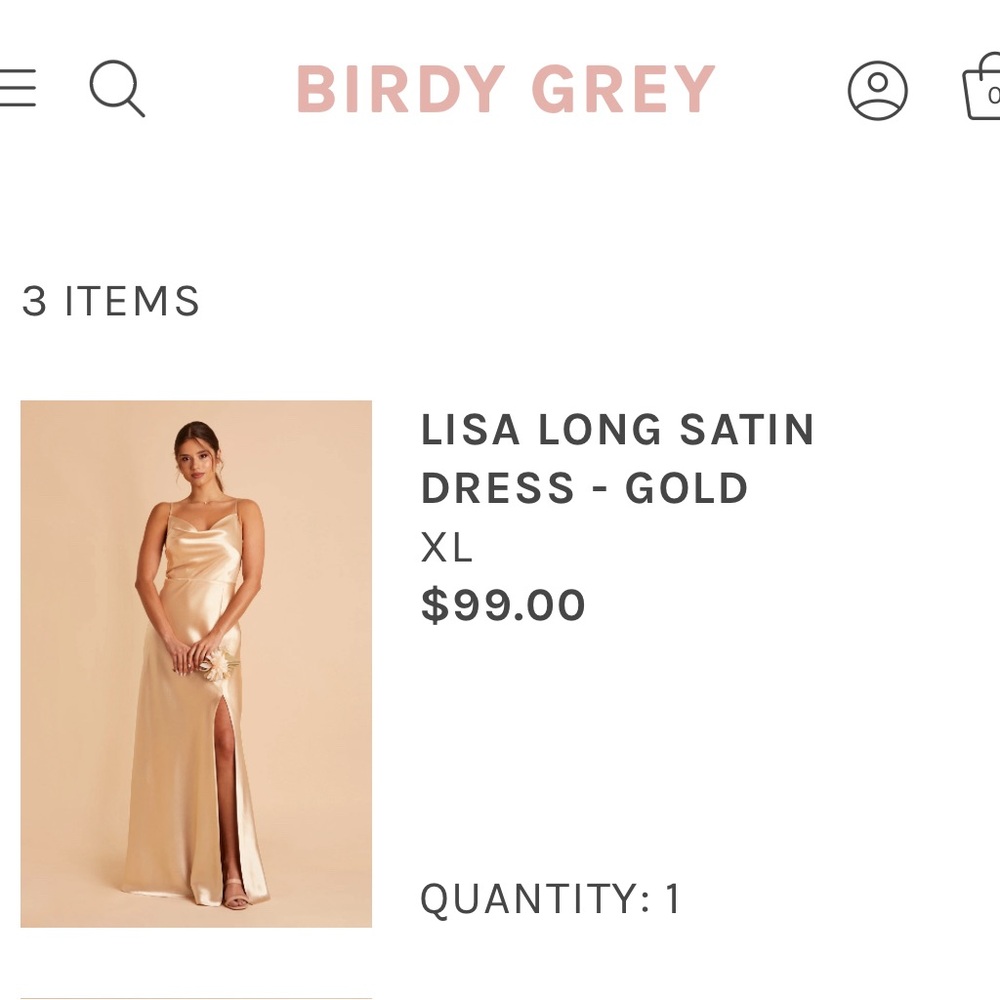 Birdy Grey Gold Lisa - Picture 2 of 2